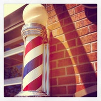 Photo taken at Floyd&amp;#39;s 99 Barbershop by Derrin A. on 7/17/2012