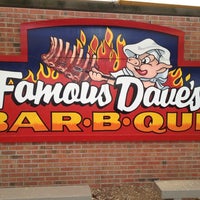 Photo taken at Famous Dave&amp;#39;s by Troy D. on 3/28/2012