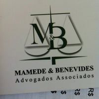 Photo taken at Mamede &amp; Benevides Advogados Associados by Iana Libório B. on 7/16/2012