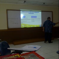 Photo taken at Universitas Mercu Buana by Maggie R. on 1/7/2012