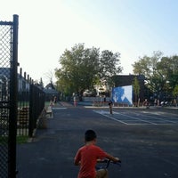 Photo taken at PS 222K Community Playground by Louis D. on 9/12/2011