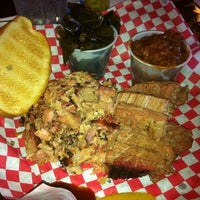 Photo taken at Right On Q  BBQ by Towner B. on 8/12/2011
