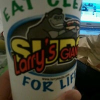 Photo taken at Larry&amp;#39;s Giant Subs by Allison P. on 7/7/2011