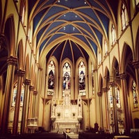 Photo taken at St Monica&amp;#39;s Church by Jesse E. on 3/3/2012