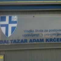 Photo taken at VSPU &amp;quot;Baltazar A. Krčelić&amp;quot; by Slaven K. on 9/23/2011