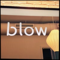 Photo taken at Blow Salon by Dave P. on 7/19/2012