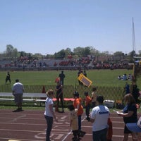Photo taken at Eckersall Stadium by Clare B. on 5/11/2012