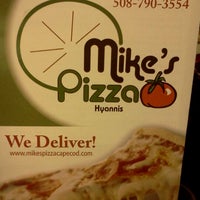 Photo taken at Mike&amp;#39;s Pizza by Jessica P. on 12/1/2011