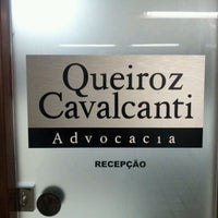 Photo taken at Queiroz Cavalcanti Advogados - Ômega Empresarial by Marcio F. on 11/16/2011