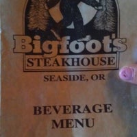 Photo taken at Bigfoot&#39;s Steakhouse by Yllen H. on 7/19/2012