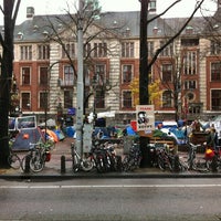 Photo taken at Occupy Amsterdam by Ronald M. on 12/3/2011