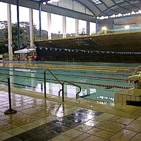 Photo taken at Singapore Sports School Swimming Pool by Charmaine K. on 11/3/2011