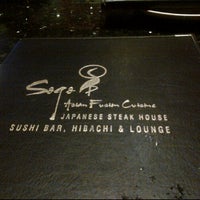 Photo taken at Sogo Japanese Steakhouse by Sosja N. on 12/29/2011