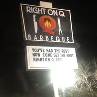 Photo taken at Right On Q  BBQ by Rob on 1/28/2012