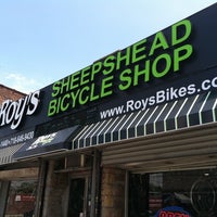 Photo taken at Roy&amp;#39;s Sheepshead Cycle by Effie T. on 7/20/2011