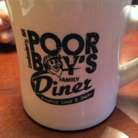 Photo taken at Poor Boy&amp;#39;s Diner by Bob S. on 3/9/2012