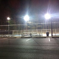 Photo taken at Lower Woodlands Tennis Courts by Melanie A. on 12/8/2011