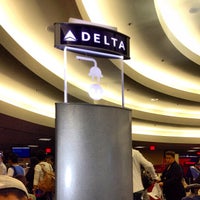 Photo taken at Delta Sky Priority by Sandy on 9/8/2012