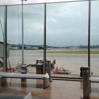 Photo taken at Gate D36 Smoking Area by Said S. on 4/6/2012