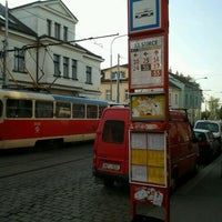 Photo taken at Ke Stírce (tram) by Martin K. on 10/18/2011