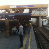 Photo taken at SuperVia - Estação Cascadura by Rodrigo L. on 8/1/2012
