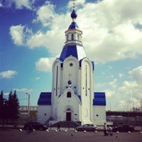 Photo taken at Часовня храм св. блаженной Ксении Петербургской by DS on 4/28/2012