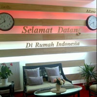 Photo taken at Botschaft der Republik Indonesien | Indonesian Embassy by Michelle S. on 2/27/2012