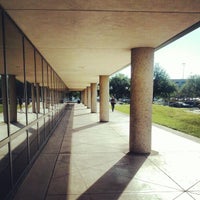 Photo taken at Leroy &amp;amp; Lucile Melcher Hall by Grant T. on 4/25/2012