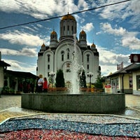 Photo taken at Храм Ксении Петербуржской by Kirill A. on 9/8/2012