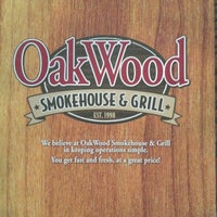 Photo taken at Oakwood Smokehouse by Heath MrMazdaMovement P. on 5/10/2012