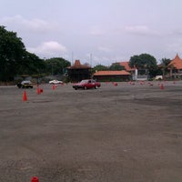 Photo taken at Sirkuit Kemayoran Jakarta by Bang B. on 2/11/2012