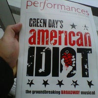 Photo taken at Green Day&#39;s American Idiot @ the Ahmanson Theatre by Dion D. on 4/14/2012