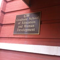 Photo taken at Graduate School of Education and Human Development by Erik R. on 7/21/2012