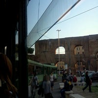 Photo taken at Stazione Porta Maggiore by giuseppina n. on 3/28/2012