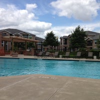 Photo taken at The Front Pool At Archstone by Lindsey G. on 5/3/2012