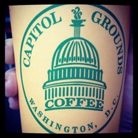 Photo taken at Capitol Grounds Coffee by Sarah K. on 5/21/2012