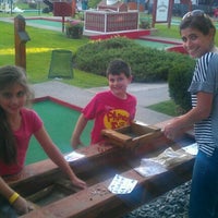 Photo taken at Golf on the Village Green by Jim R. on 7/9/2012