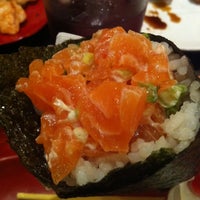 Photo taken at Flying Sushi by Aline B. on 4/7/2012