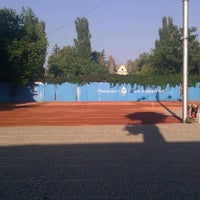 Photo taken at Теннисный корт by Eightpow L. on 7/13/2012