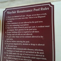 Photo taken at Mayfair Pool by David R. on 8/1/2012