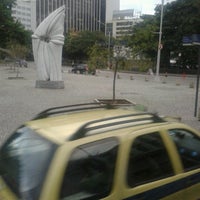 Photo taken at Praça Senador Salgado Filho by Wagner S. on 6/23/2012