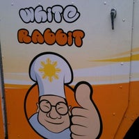 Photo taken at White Rabbit Fusion Cafe/Boba Truck Cafe by Omar H. on 5/2/2012