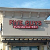 Photo taken at Five Guys by Aaron J. on 3/15/2012