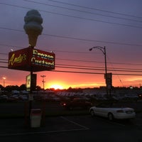 Photo taken at Andy&amp;#39;s Frozen Custard by C. Patrick N. on 4/26/2012
