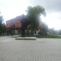 Photo taken at Памятник А.С. Пушкину by Julechka on 9/13/2012