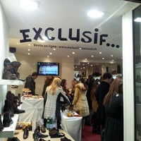 Photo taken at Exclusif chaussures by J-Lo on 1/5/2012