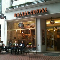 Photo taken at Balzac Coffee by Thomas D. on 8/28/2012