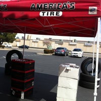 Photo taken at America&amp;#39;s Tire by Jo G. on 3/29/2012