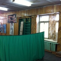 Photo taken at Зал настольного тенниса ОмГУ by Никита Д. on 3/2/2012