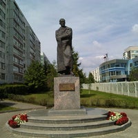 Photo taken at Памятник Д. М. Карбышеву by Ильдар С. on 8/19/2012